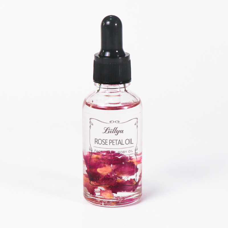 按摩身体油面部玫瑰花油